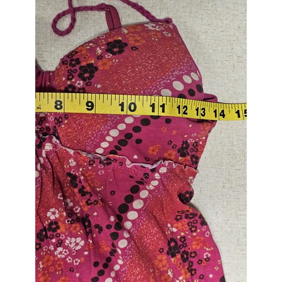 Y2K Energie Babydoll Floral Slip Dress Sz M Dark Bloomcore Fairy Grunge. - Picture 6 of 7